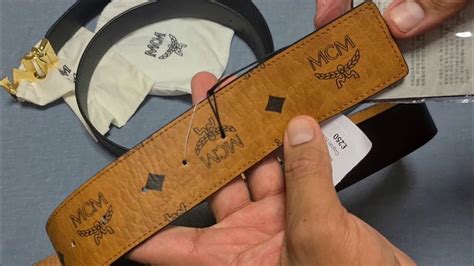 fake mcm belts